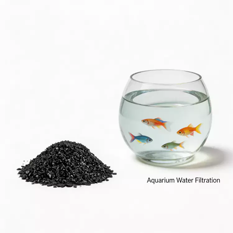 Aquakultur/Aquarium-Wasseraufbereitungskohle