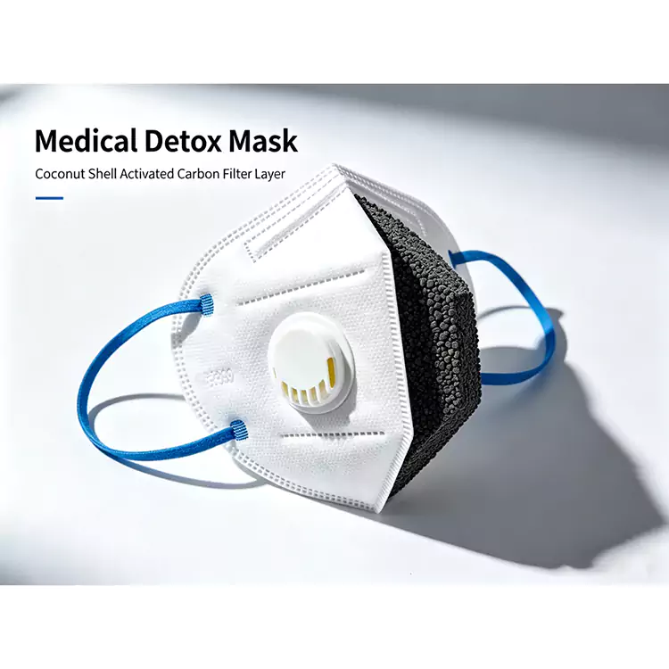 Medizinische Detox-Maske mit Kohlenstoffschicht